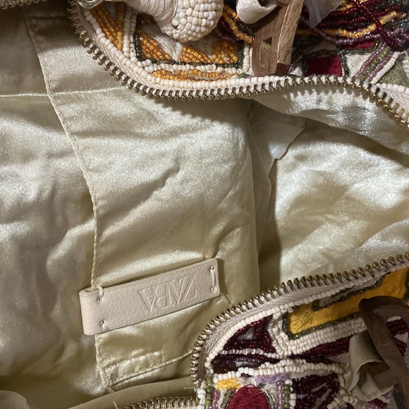 Zara Women Beaded Handbag 👜 - Picture 4 of 6